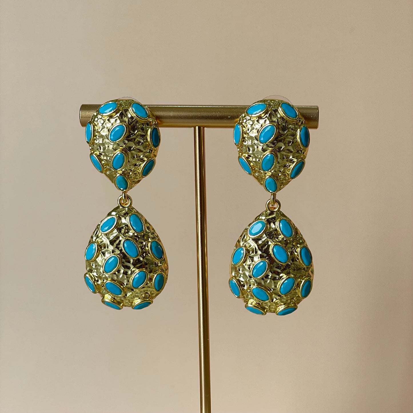ARETES CALE - TURQUESA