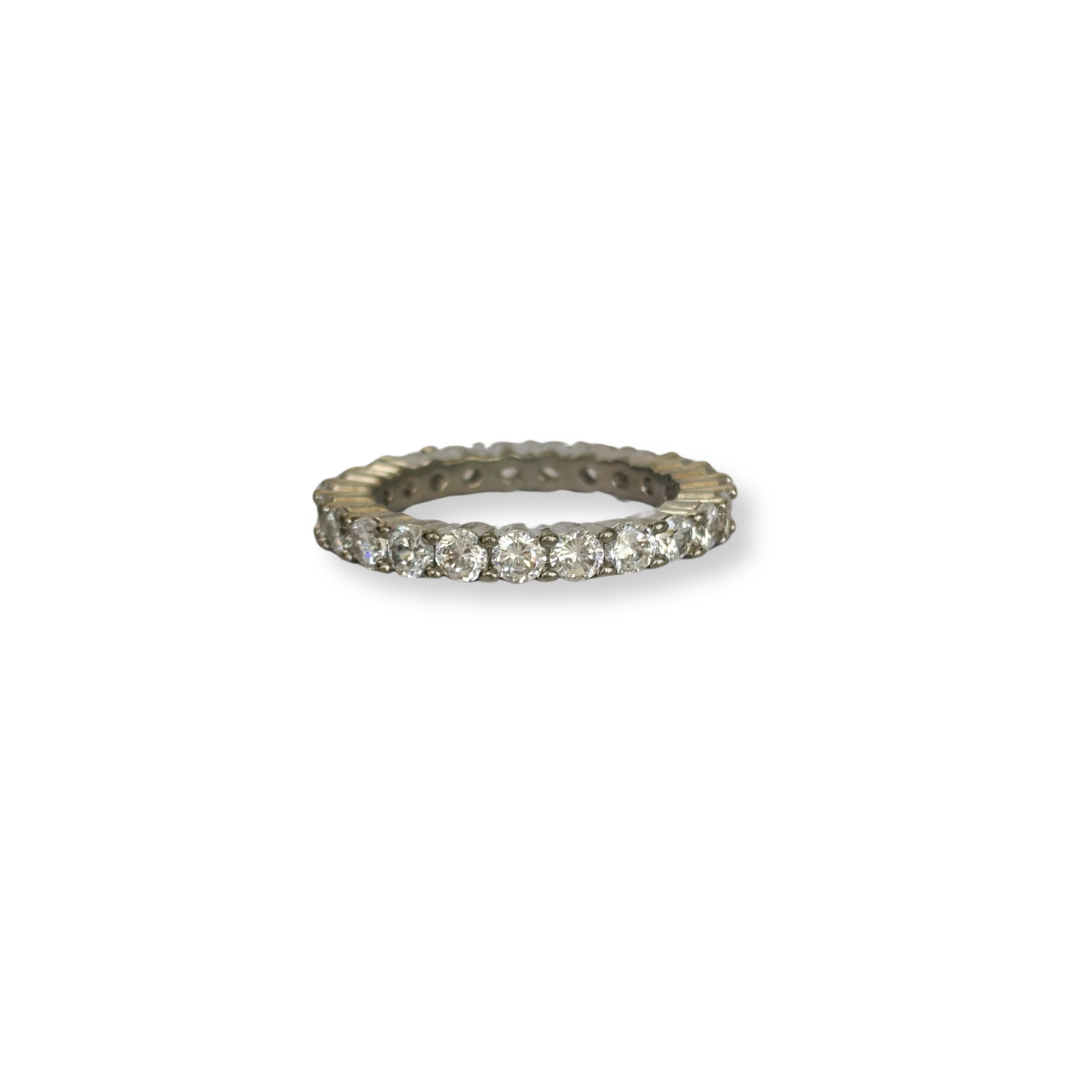 ANILLOS SILVER CON CRISTALES SILVER