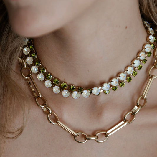 COLLAR SHINE BLANCO MATTE -G