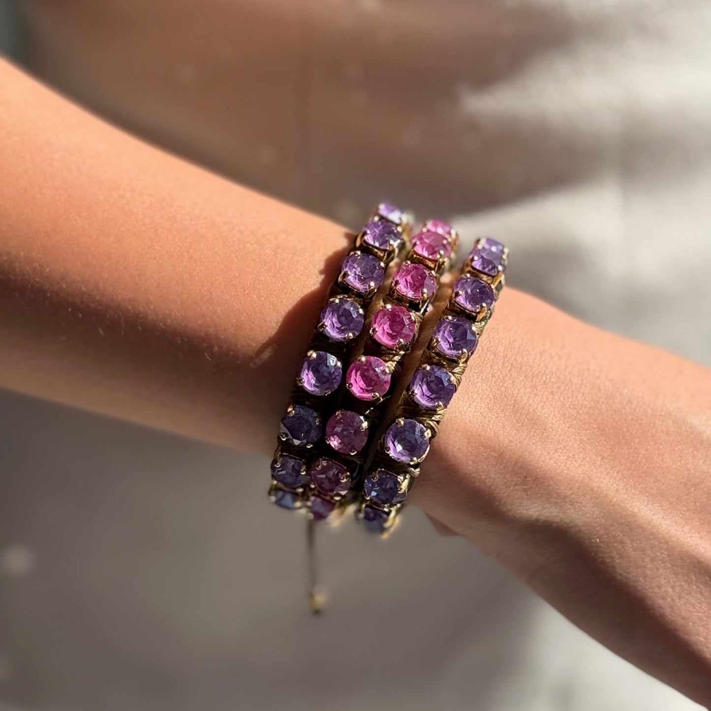 PULSERA FAVORITA MORADO -HC