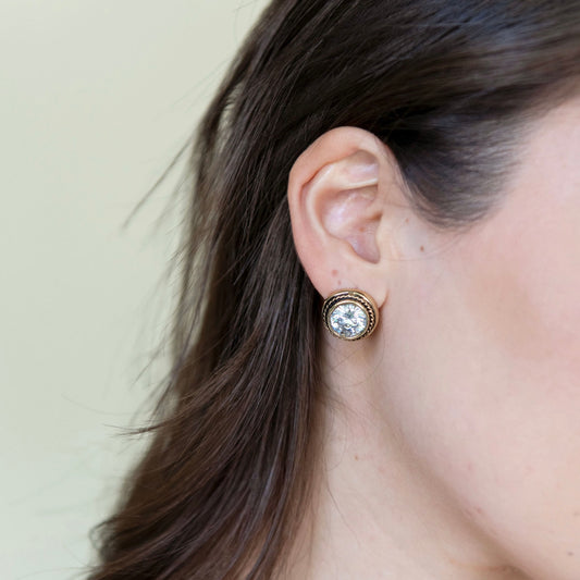 ARETES ESME CON CRISTAL