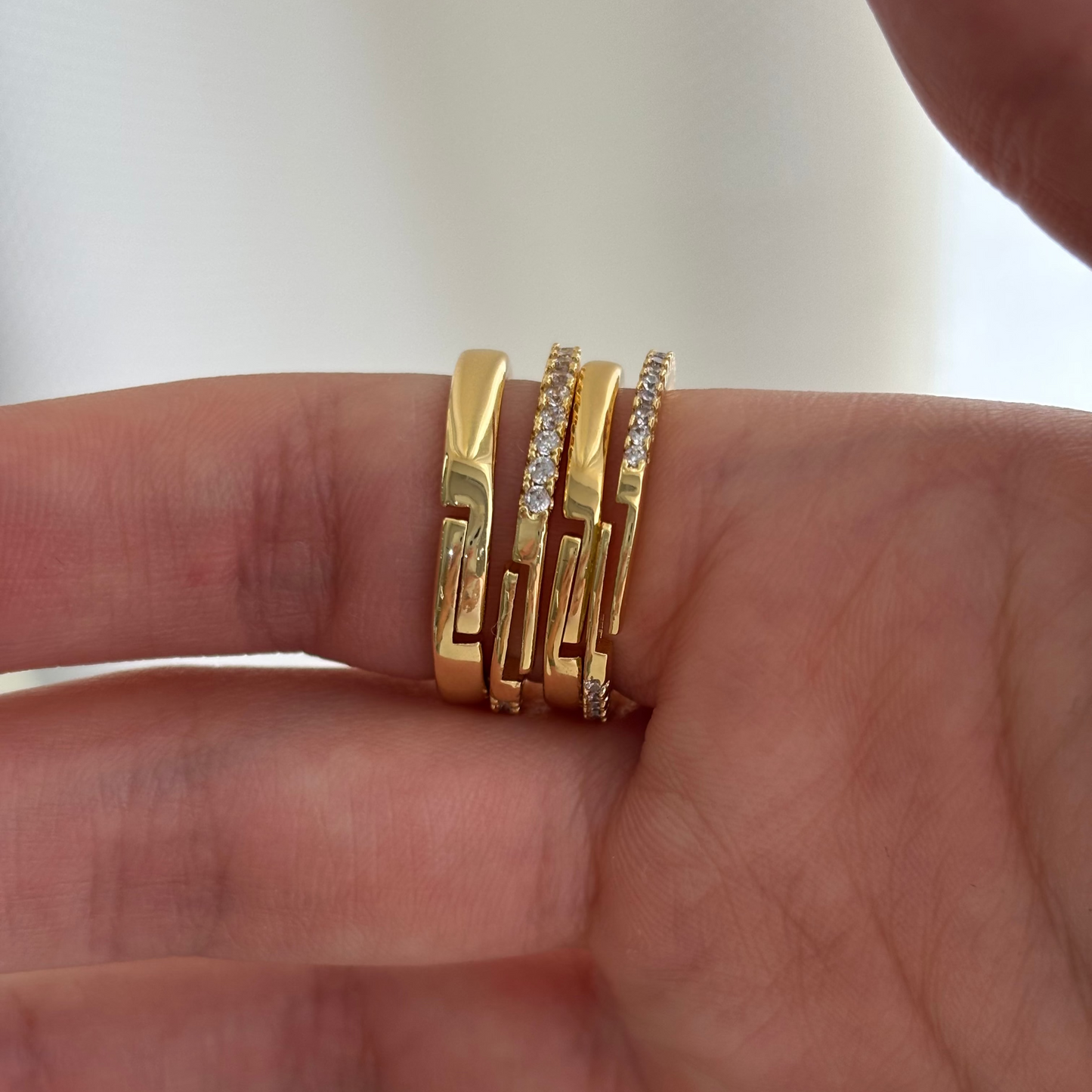 ANILLO CUATRO AROS