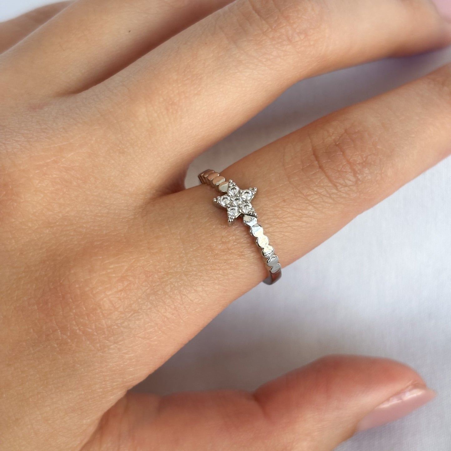 ANILLO SILVER CON ESTRELLITA