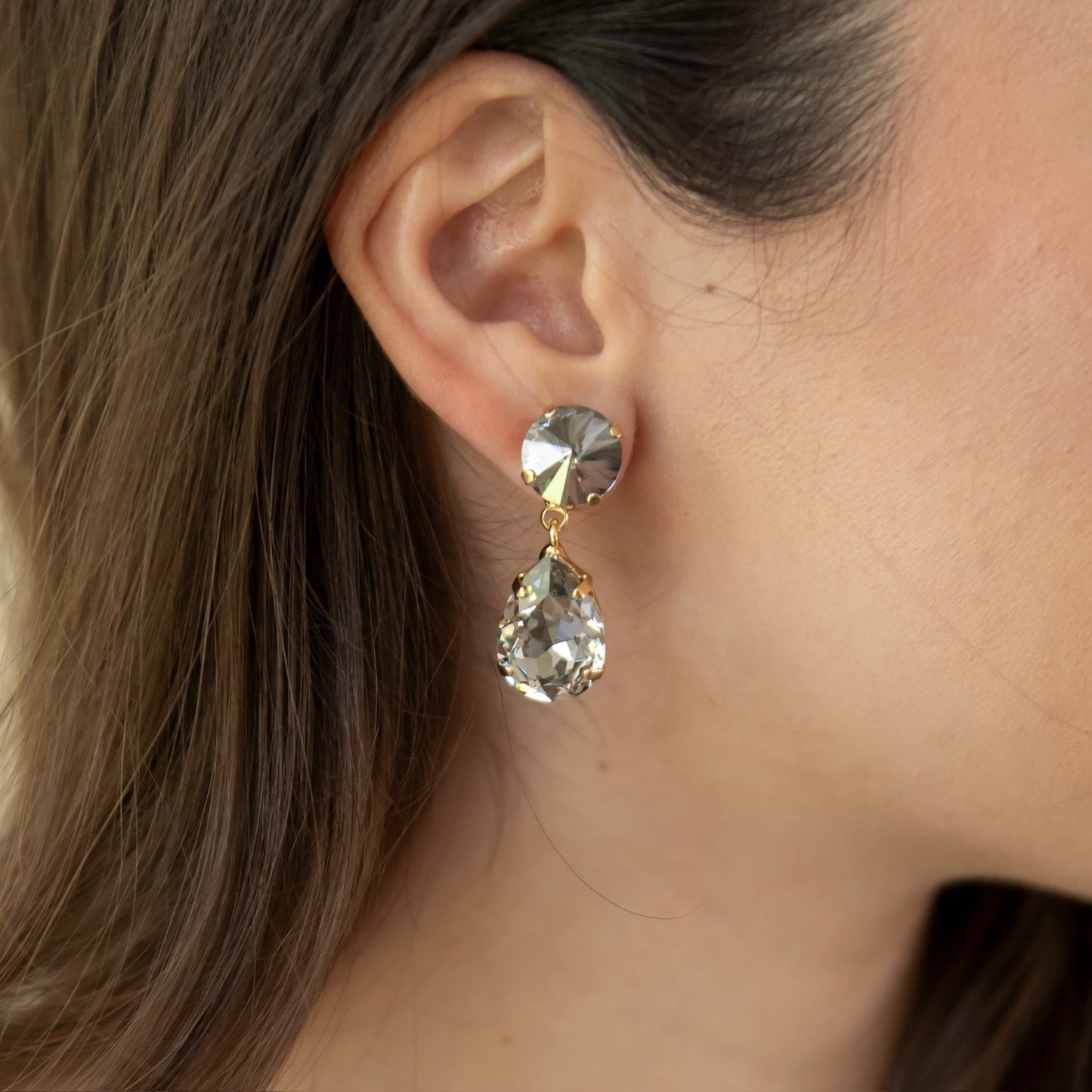 ARETES ROMELIA -GRIS