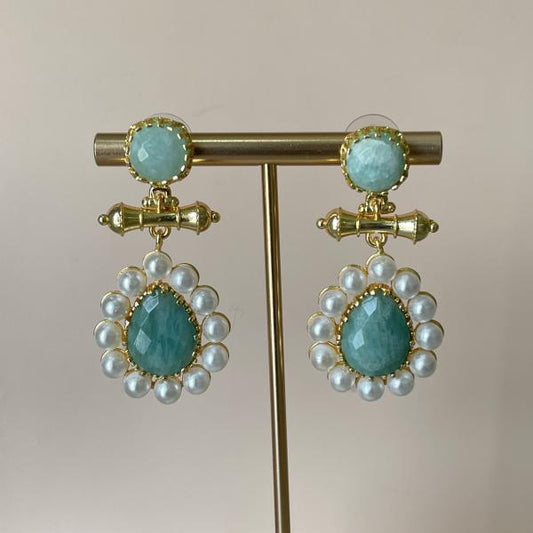 ARETES NUDAI PERLA