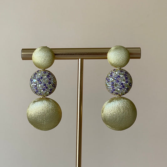 ARETES MAYA -LAVANDA