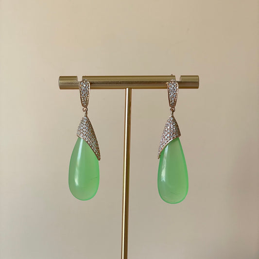 ARETES ESCARLATA -VERDE
