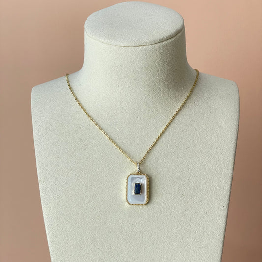 COLLAR PERLA LAPISLAZULI