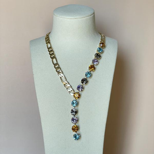 COLLAR SHINING CRISTAL COLORFUL
