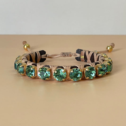 PULSERA FAVORITA VERDE PASTO -HBL
