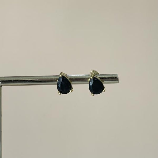 ARETES GOTITA NEGRO