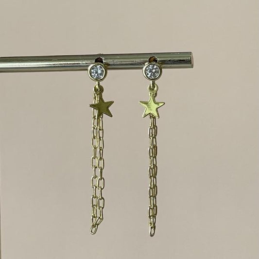ARETES CADEA CON ESTRELLA