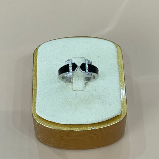 ANILLO HALO ESMALTADO