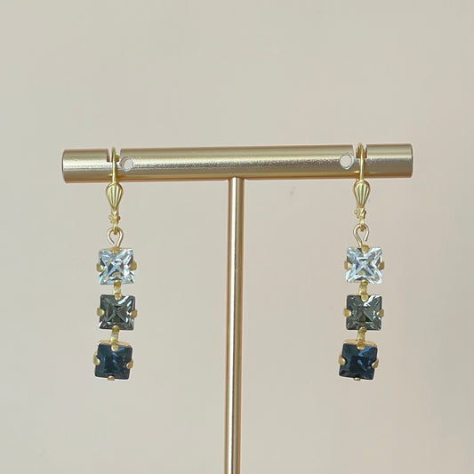 ARETES TRES CRISTALES MIX NERGO