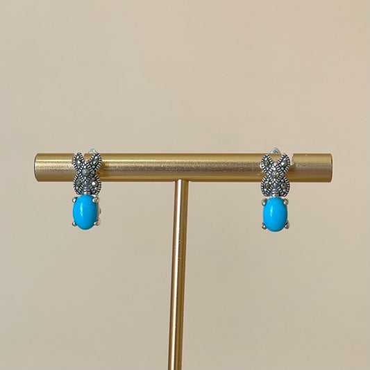 ARETES RAIN II TURQUESA