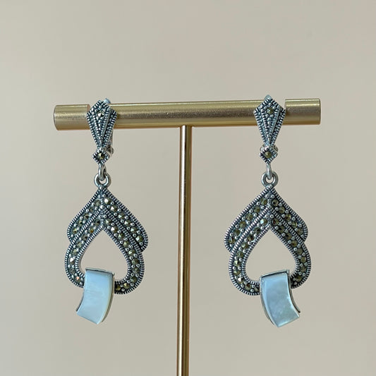 ARETES BELLA BLANCOS