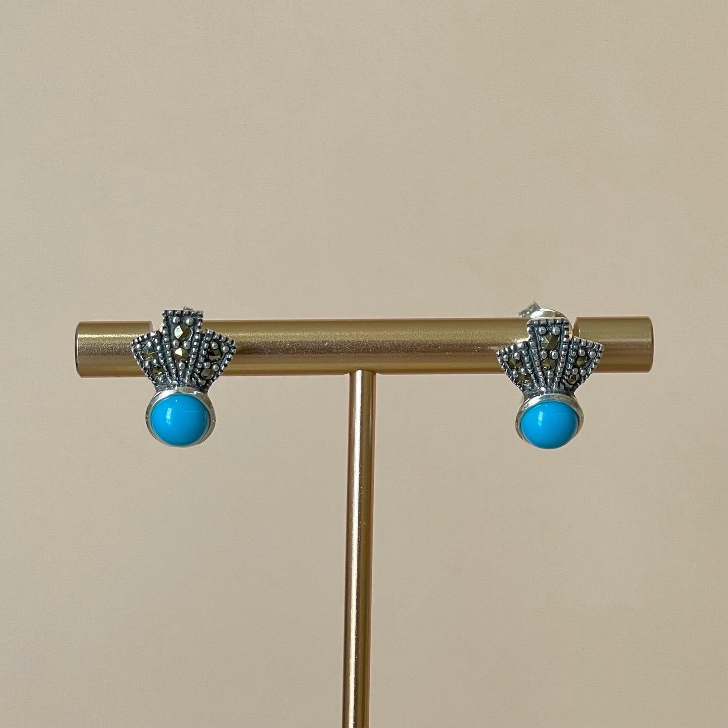 ARETES RAIN TURQUESA