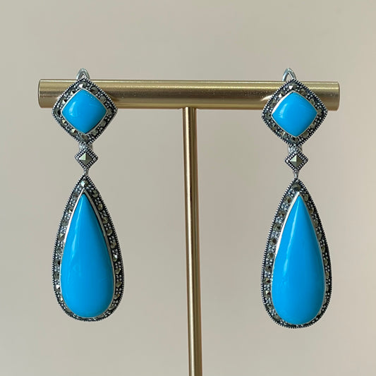 ARETES VITORE TURQUESA