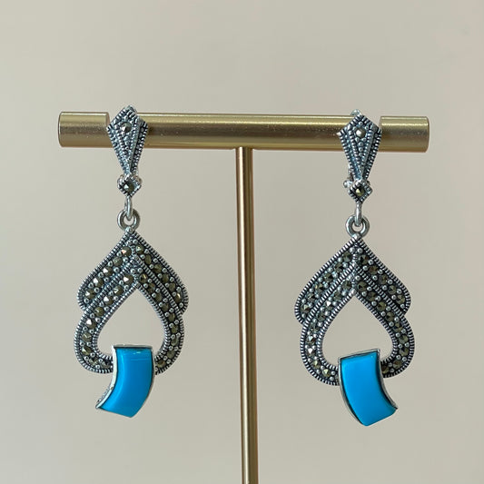 ARETES BELLA TURQUESA