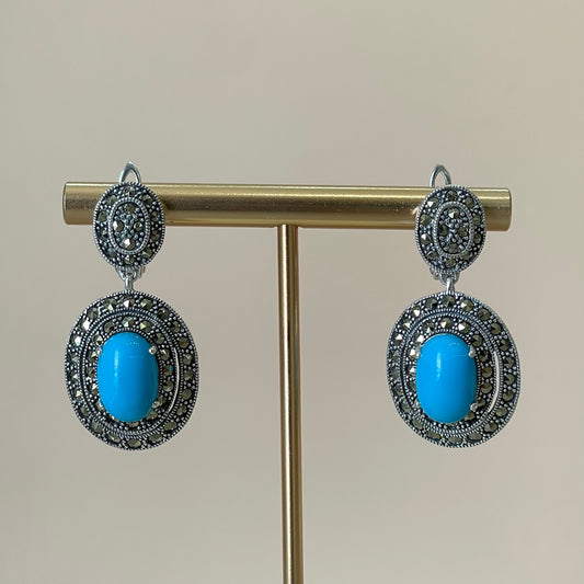 ARETES ITZA TURQUESA