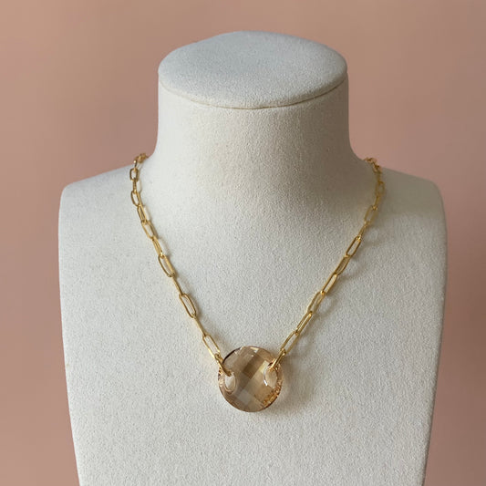 COLLAR BOTON GOLD