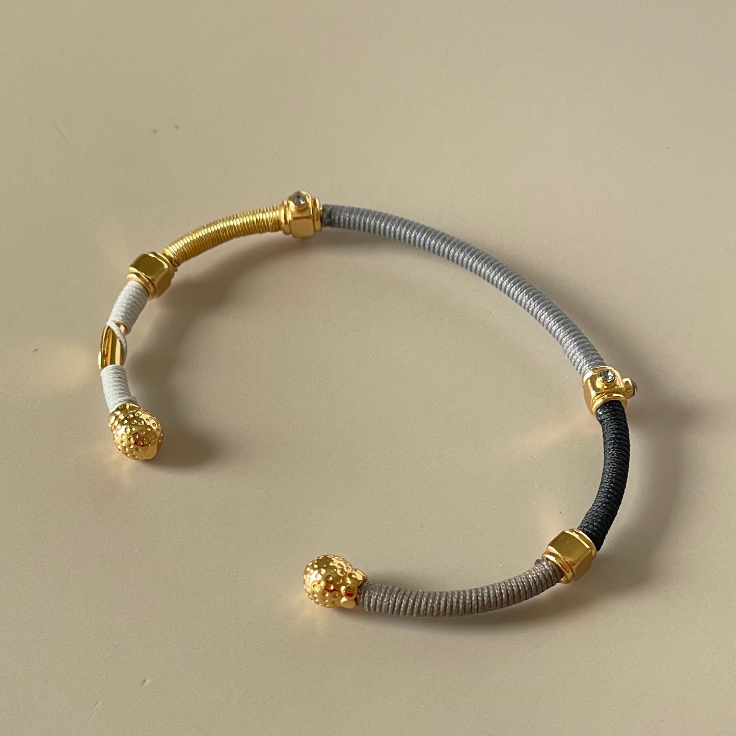 BRAZALETE ZANZIFULL -MIX GRIS