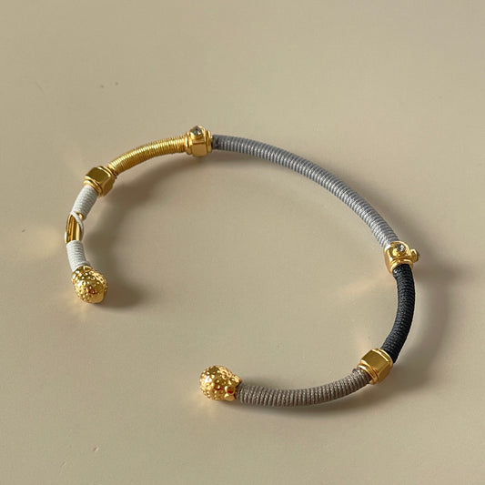 BRAZALETE ZANZIFULL -MIX GRIS