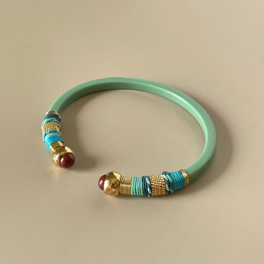 BRAZALETE SARI -OPAL RED
