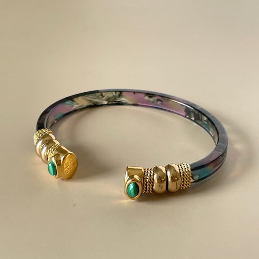 BRAZALETE SARINA - TAYDAY MALAQUITA