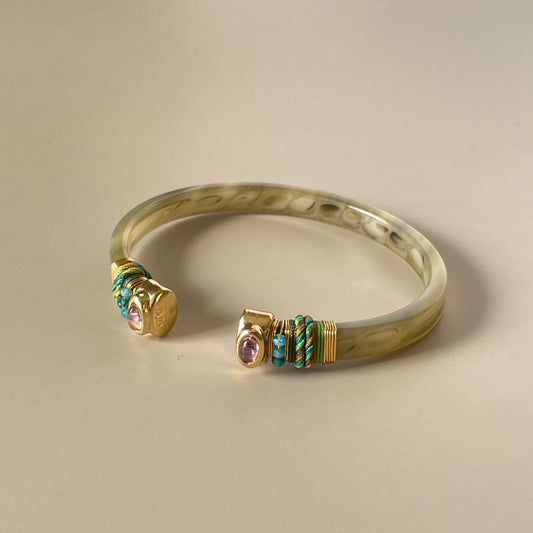 BRAZALETE SARINA -VERDE AMATISTA