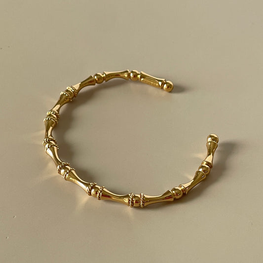 BRAZALETE BAMBOU GOLD