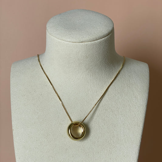 COLLAR CON ANILLO CHUNKY