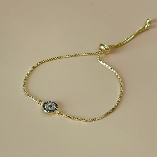PULSERA AJUSTABLE OJITO