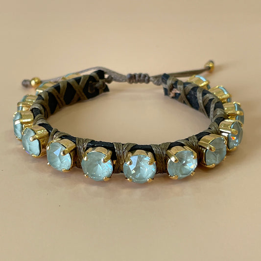 PULSERA FAVORITA AZUL NUBLADO MATTE -HC