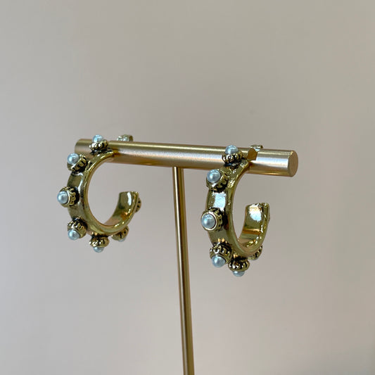 ARRACADAS VICTORIA CON PERLA