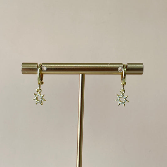 ARRACADAS BELEN CON CRISTAL