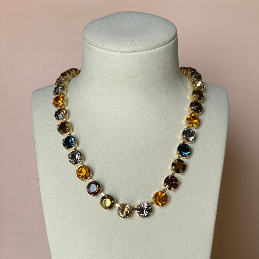 COLLAR SHINE MIX AMBAR -G