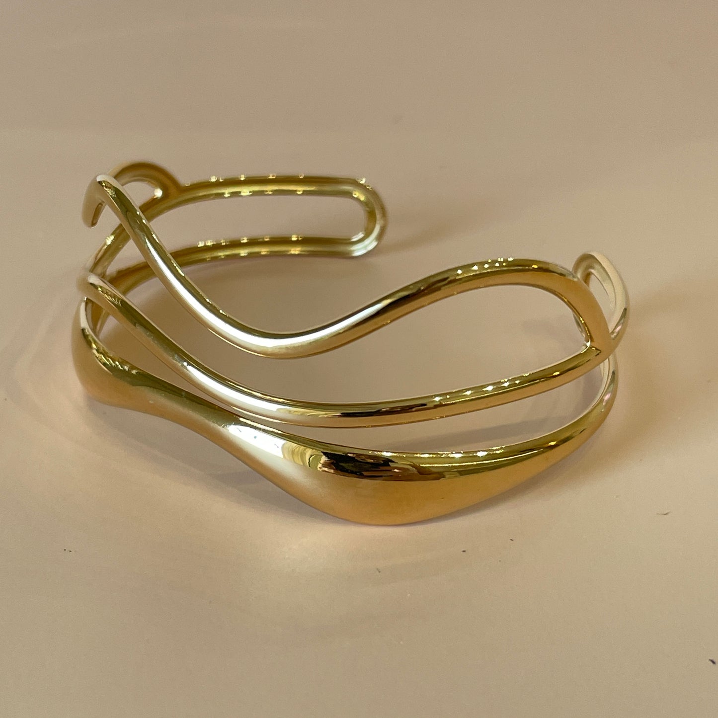 BRAZALETE TRIPLE CON FORMA