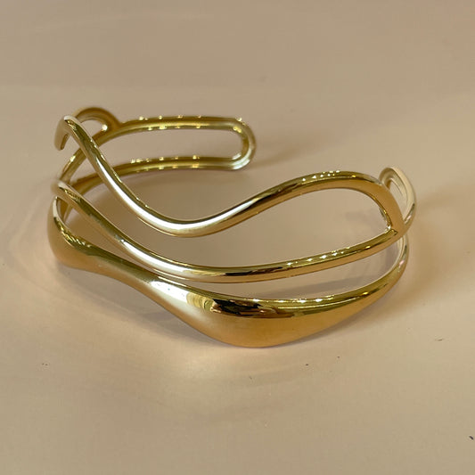 BRAZALETE TRIPLE CON FORMA