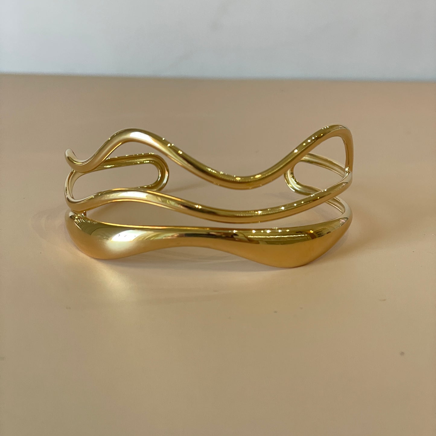 BRAZALETE TRIPLE CON FORMA