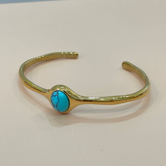 BRAZALETE CON TURQUESA