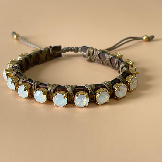 PULSERA FAVORITA MINI BLANCO TORNASOL -HC