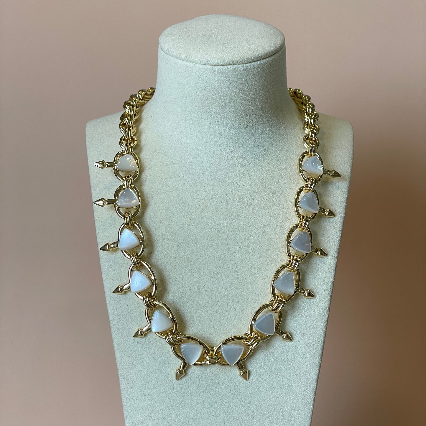 COLLAR EROS AURORA MADRE PERLA