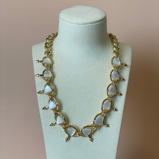 COLLAR EROS AURORA MADRE PERLA