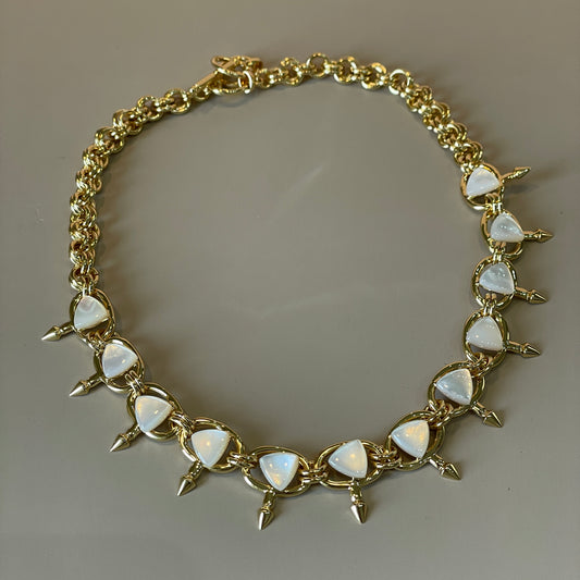 COLLAR EROS AURORA MADRE PERLA