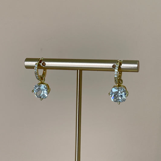 ARRACADAS CROWN CRISTAL CLEAR