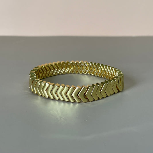 PULSERA FLECHAS GOLD
