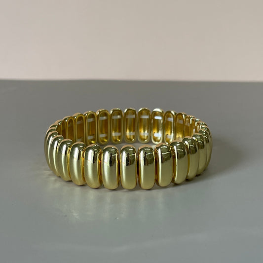 PULSERA BULLETS GOLD