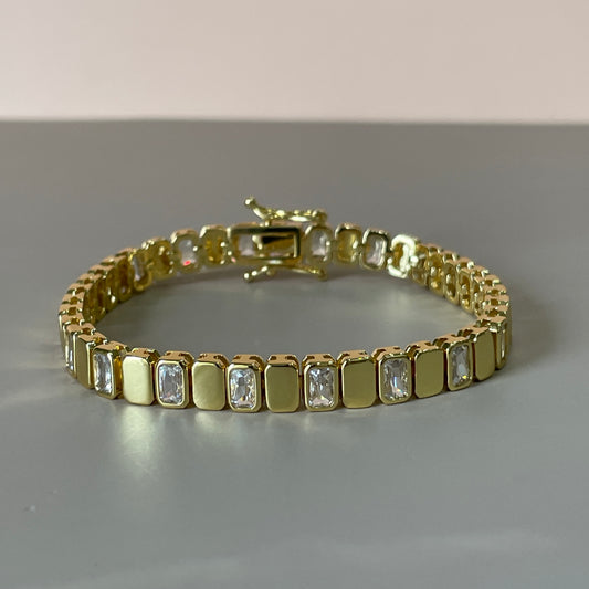 PULSERA CRISTAL BAGUETTE