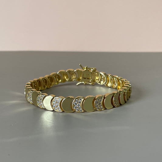 PULSERA MOON GOLD